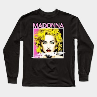 Madonna///original retro Long Sleeve T-Shirt